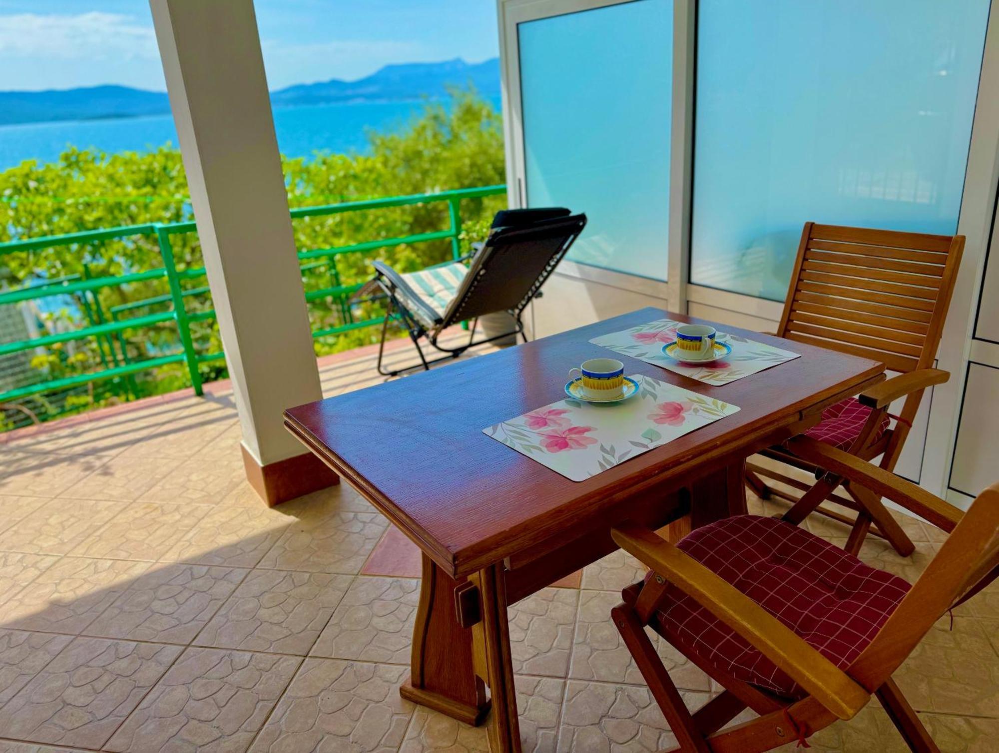 Апартаменты Stella Sea View Клек Экстерьер фото
